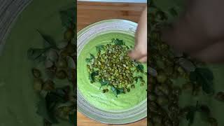 Green Pea Cream Recipe 🌱 [upl. by Airemahs640]