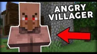 how to make a villager REALLY ANGRY [upl. by Ettenan]