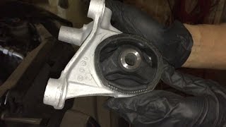 Tutorial Change 2004 Honda Civic Front Engine Mount [upl. by Fayre534]