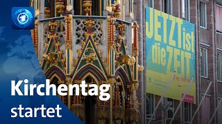 38 Deutscher Evangelischer Kirchentag startet in Nürnberg [upl. by Analaj100]