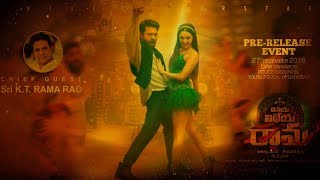 Vinaya Vidheya Rama Pre Release Event LIVE Promo  Ram Charan  Kiara Advani  NTV Entertainment [upl. by Munsey]