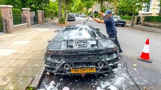 Day in the Life of a Luxury Car Cleaner in the UK [upl. by Ariew]