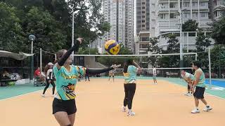 MA Warriors vs Shockwave Volleyball Team WLL Multi OFW Hongkong game [upl. by Indihar]