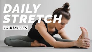 15 Min Full Body Stretch  Daily Routine for Flexibility Mobility amp Relaxation  DAY 7 [upl. by Lleret]