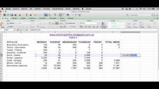 APRENDA A MULTIPLICAR EN EXCEL [upl. by Siravrat]