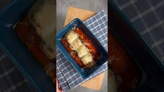 Cómo Preparar Canelones de Berenjena Rellenos de Carne en 5 Pasos [upl. by Ahsenahs]