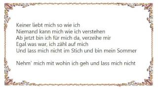 Herbert Grönemeyer  So Wie Ich Lyrics [upl. by Lindner]