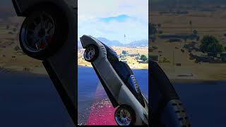 Car Jump In GTA V gta franklingtav grandtheftauto gtav franklingame openworldgame gtaonline [upl. by Greggs]