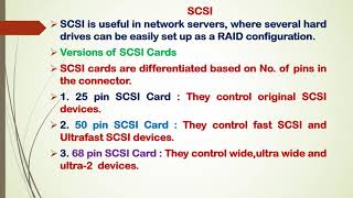 AKTU EXAM  COA KCS302  SCSISmall Computer System Interface Bus  What is SCSI bus  SCSI [upl. by Inat448]