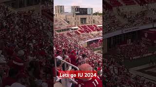 IU Football game 2024Marchingband IU stadium [upl. by Jdavie]