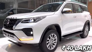 2024 Toyota Fortuner NEW Model 4X4 Walkaround Review with On Road Price  Toyota Fortuner Facelift [upl. by Milford]