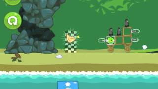 Bad Piggies Level 127 Ground Hog Day ★★★ Walkthrough [upl. by Weisburgh722]