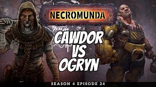 Necromunda Battle Report  House Cawdor vs Ogryn  S4E24 [upl. by Neras841]