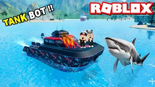 Tank Bot Aldık  Köpek Balığı Oyunu  Roblox [upl. by Wende354]