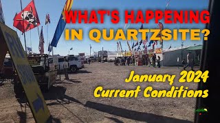 Whats Happening in Quartzsite January 24 Current Conditions [upl. by Stringer]