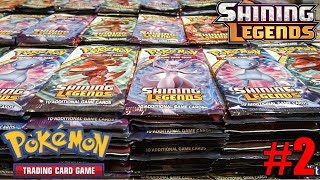 Opening 500 more Shining Legends Pokemon packs [upl. by Ociredef]