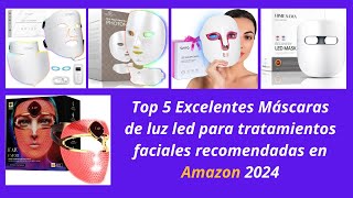 TOP 5 EXCELENTES MASCARAS DE LUZ LED PARA TRATAMIENTOS FACIALES RECOMENDADAS en Amazon 2024 [upl. by Weldon161]