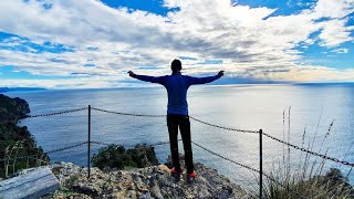 Trekking Liguria  Camogli  San Fruttuoso  Portofino  Santa Margherita Ligure [upl. by Akissej]