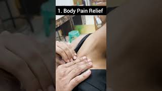 Back pain massage cervical massage migraine MH Haryana [upl. by Eirruc]