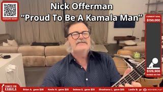 Nick Offerman  Proud To Be A Kamala Man [upl. by Awe]