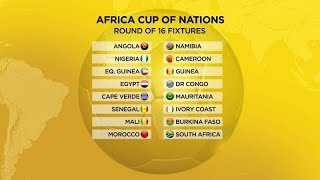 AFCON teams prepare for round of 16 [upl. by Artimid]