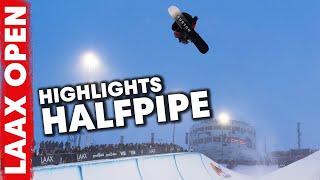 2023 Laax Open Halfpipe Highlights [upl. by Downes]