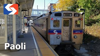 SEPTA PaoliThorndale Line Railfanning at Paoli [upl. by Stern]