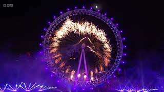 London Fireworks 2024 [upl. by Weihs]