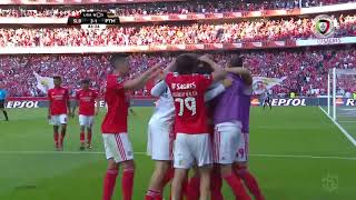 Goal  Golo Seferovic Benfica 31 Portimonense Liga 1819 32 [upl. by Laehpar481]