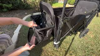 Larktale Caravan the perfect Stroller Wagon for young toddlers to preteens [upl. by Xonk]