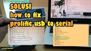 how fix resolve PL2303HXA PHASED OUT SINCE 2012  USB tidak terdeteksi [upl. by Aibar]