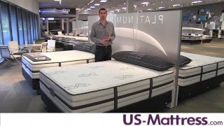 Simmons Beautyrest Platinum Hybrid Waltz Luxury Firm Mattress Expert Review [upl. by Ansilma]