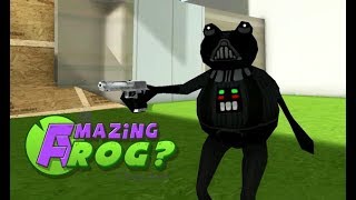 The Amazing Frog  Vlogging Darth Vader  Part 74 [upl. by Euqirat228]