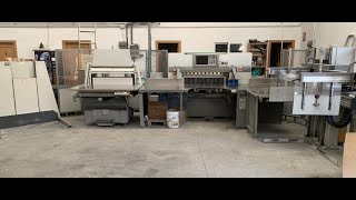 One complete cutting line Polar 115 X [upl. by Lorraine473]