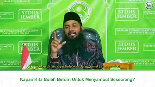 Kapan Kita Boleh Berdiri untuk Menyambut Seseorang  Ustadz Dr Syafiq Riza Basalamah MA [upl. by Llemhar176]