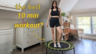 I Tried Mini Trampoline Workouts for a Week [upl. by Ahsekel]