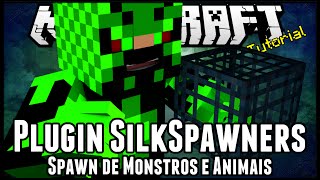 TutorialSilkSpawners  Spawn de Monstros e Animais Minecraft [upl. by Stralka]