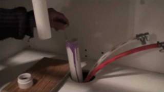 How to Install and Plumb a Double Bowl Sink Part 3  22 [upl. by Inuat]