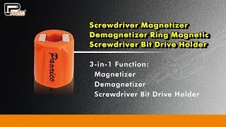 Screwdriver Magnetizer Demagnetizer Ring Magnetic Screwdriver Bit Drive Holder [upl. by Douville]