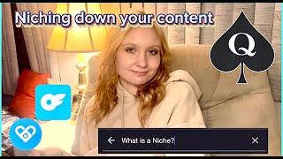 Niching down your Onlyfans content amp finding your personal brand [upl. by Aihsa]