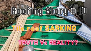 Tile Roof sarking truth vs reality [upl. by Sabian]