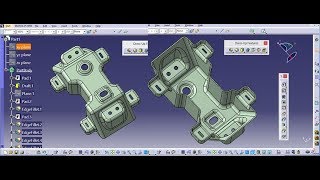 CATIA V5 Tutorial  Advanced Part Design in Catia V5  Mechanical EngineersBIW Sheet metal design [upl. by Tikna]