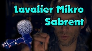 Review Sabrent Lavalier Mikrofon  günstig muss nicht schlecht sein [upl. by Ynnod]