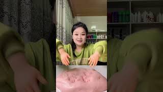 小手玩粉底液起泡胶🐸 slime [upl. by Lilith630]