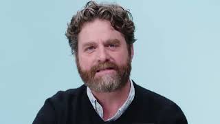 Video editor clip  Zach Galifianakis interview [upl. by Ecyac]