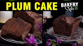 Plum Cake recipe Bakery Style  Plum Cake Recipe [upl. by Strenta]