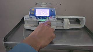 Infusion pump adjustment  video 202 [upl. by Aihtnis]