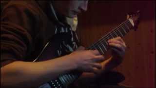 beautiful 8 String guitar tapping  Original dønne [upl. by Shulman]