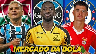 🚨 MERCADO DA BOLA  Grêmio na disputa por Bolasie Fluminense negocia por Soteldo Chelsea e mais [upl. by Bland]