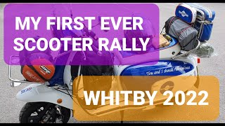 My First Ever Scooter Rally  Whitby 2022 [upl. by Iow535]